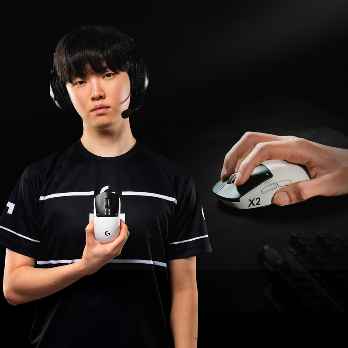 Logitech G PRO X2 Superstrike Lightspeed Draadloze Gaming Muis visual leverancier