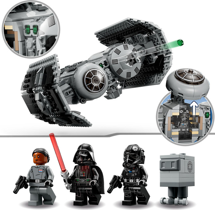 LEGO Star Wars - Le Bombardier TIE 75347 produit à l'usage