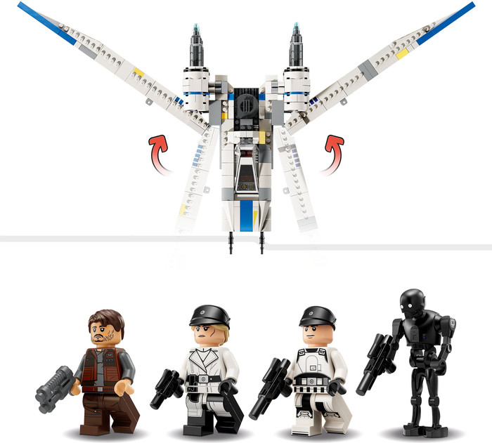 LEGO Star Wars Rebel U-Wing Starfighter 75399 product in use