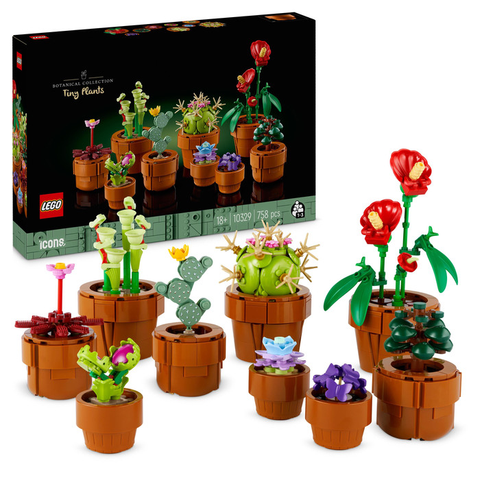 LEGO Botanicals Mini Plantjes 10329 rechterkant