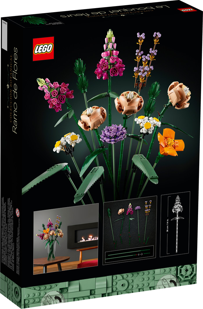 LEGO Botanicals Bloemenboeket 10280 verpakking