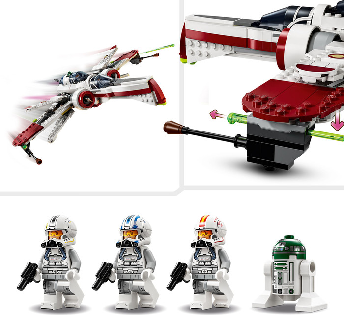 LEGO Star Wars Le Chasseur ARC-170 75402 produit à l'usage