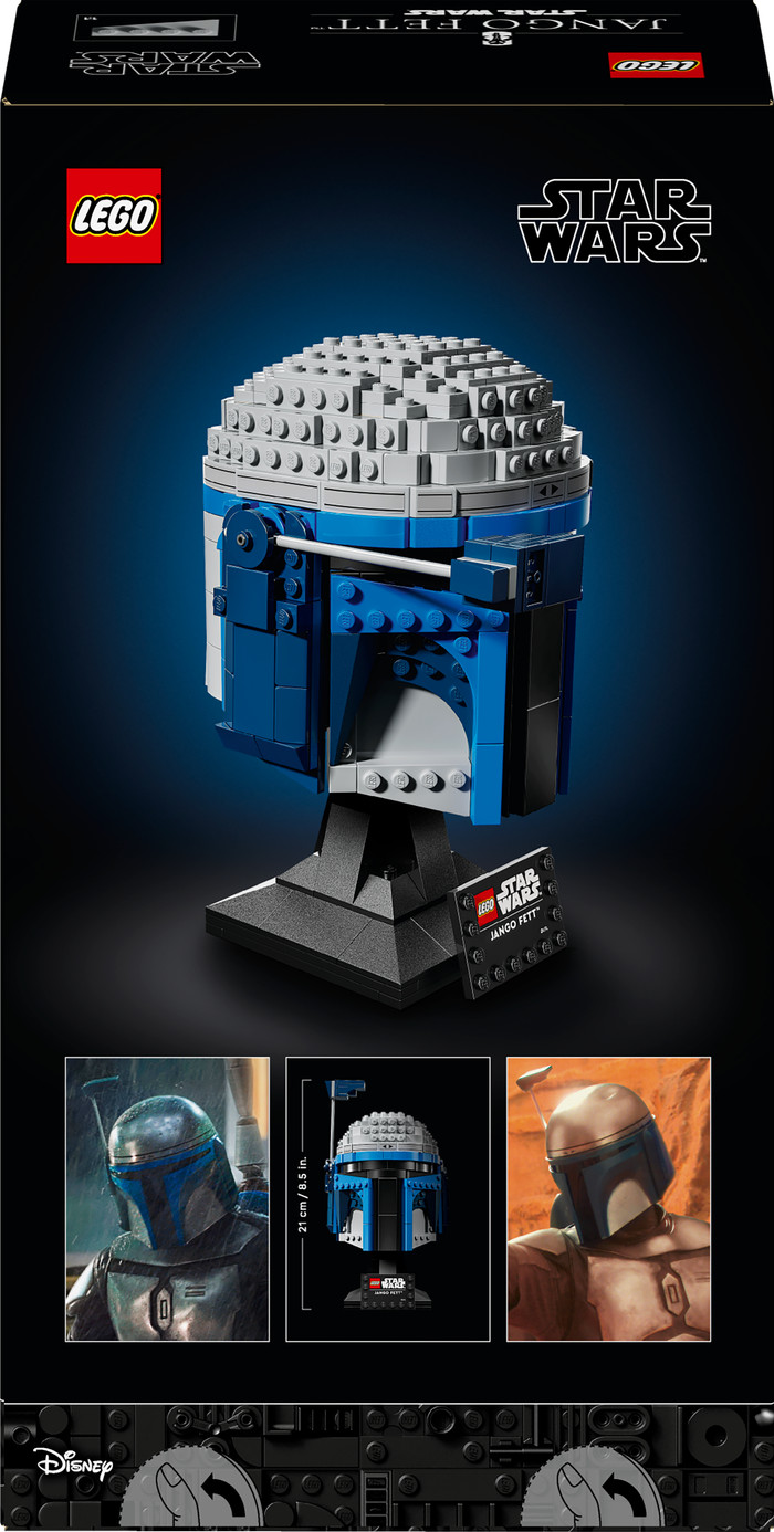 LEGO Star Wars Jango Fett Helmet 75408 packaging