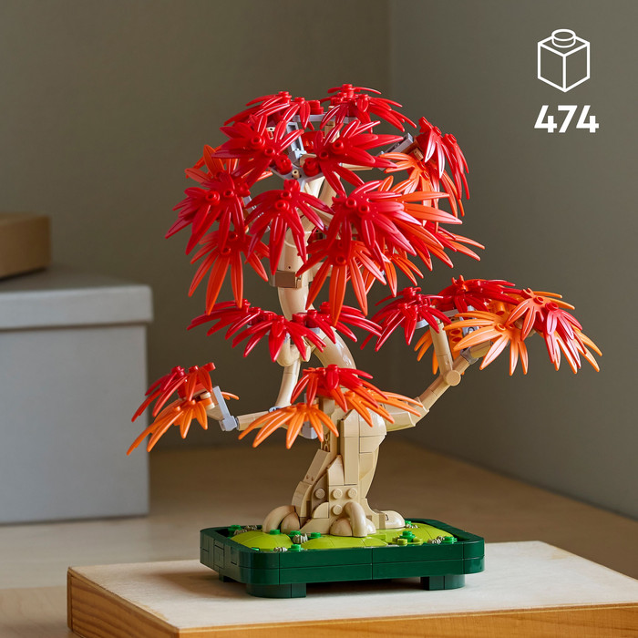 LEGO Botanicals Japanese Red Maple Bonsai Tree 10348 product in use