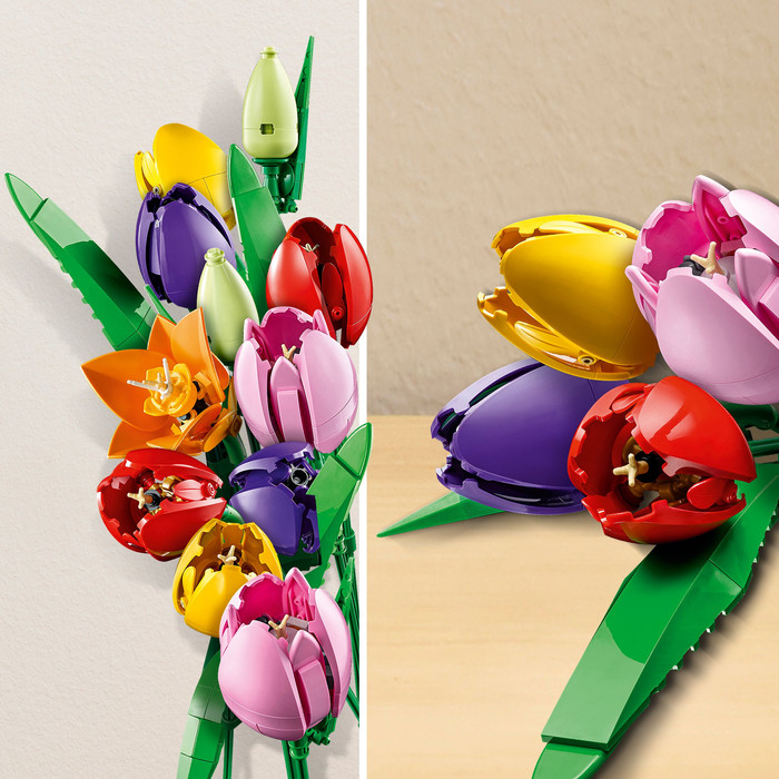 LEGO Botanicals - Le Bouquet de Tulipes 11501 produit à l'usage