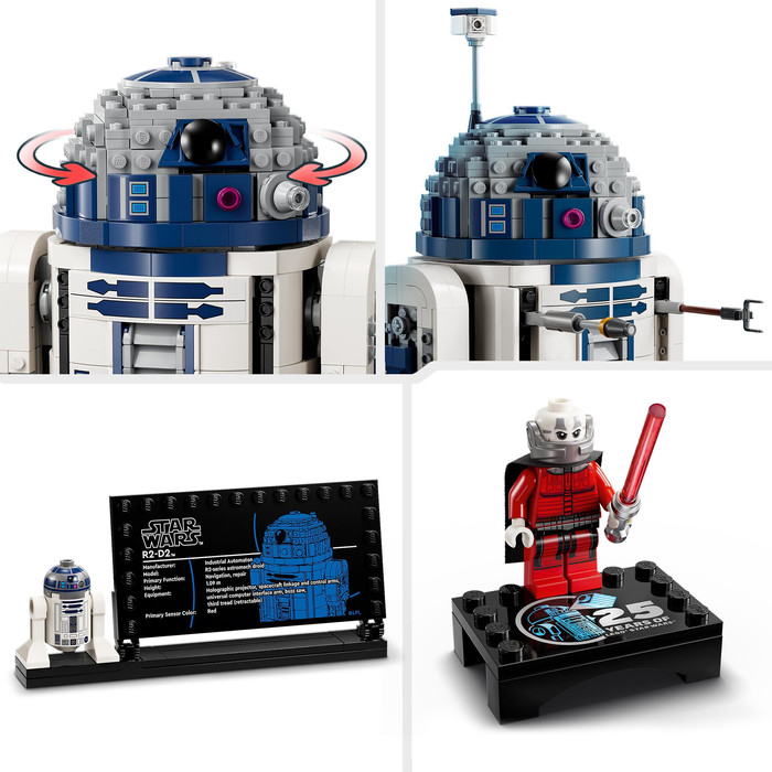 LEGO Star Wars R2-D2 75379 product in gebruik
