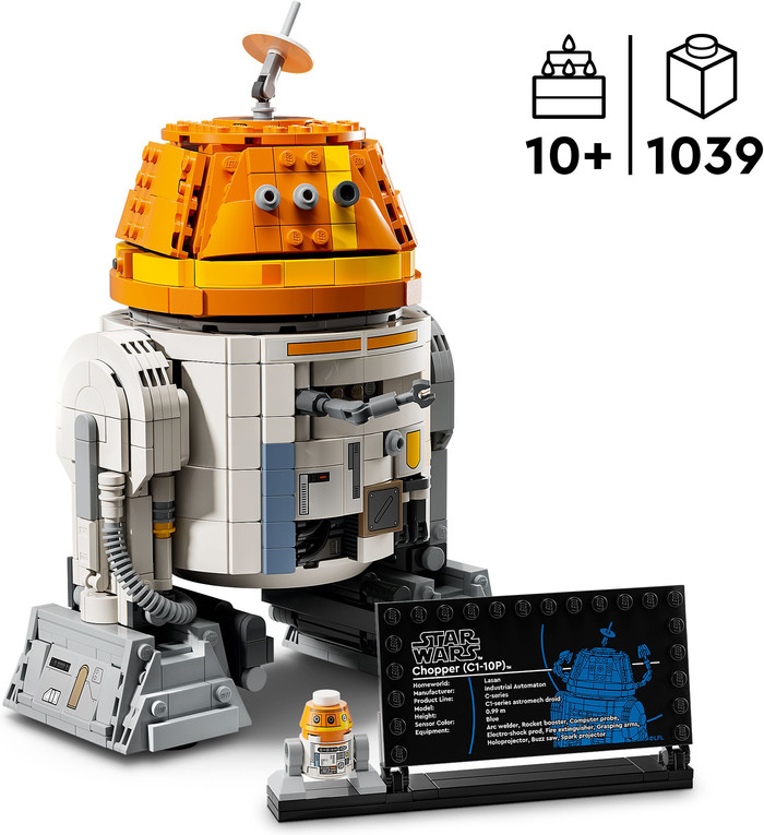 LEGO Star Wars Chopper (C1-10P) Astromech Droid 75416 visual supplier