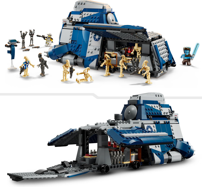 LEGO Star Wars Battle of Felucia Separatist MTT 75435 product in use