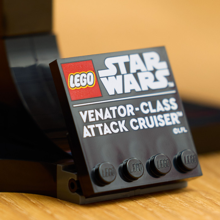 LEGO Star Wars - Le Croiseur d¿Assaut de Classe Venator 75441 produit à l'usage
