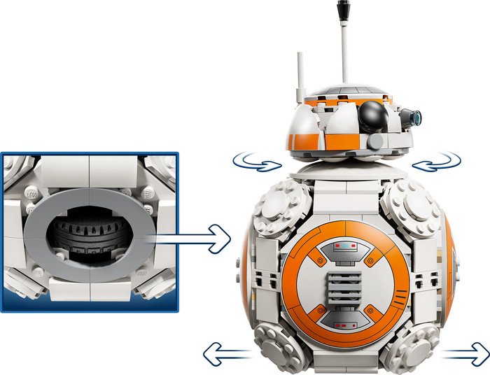 LEGO Star Wars BB-8 Astromech Droid 75452 product in use