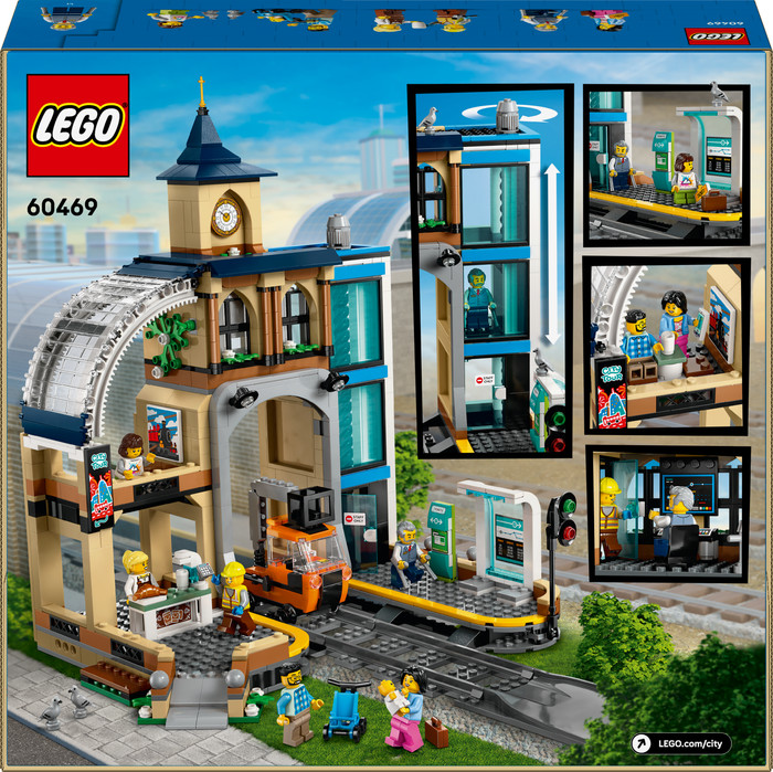 LEGO City - La Gare Centrale 60469 emballage