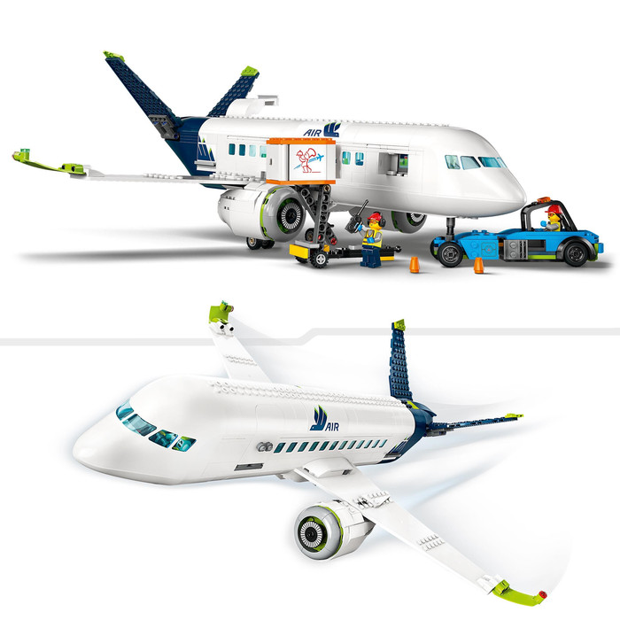 LEGO City Passenger Airplane 60367 product in use