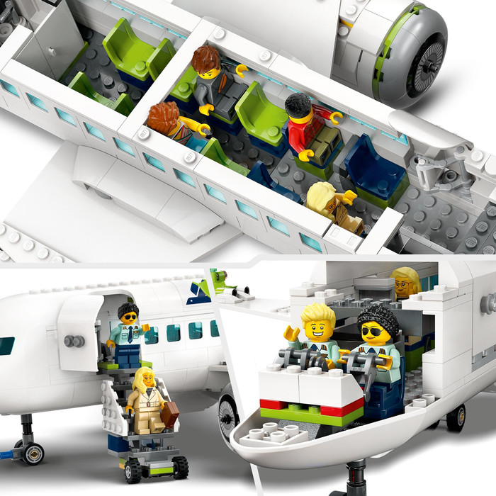 LEGO City Passenger Airplane 60367 product in use