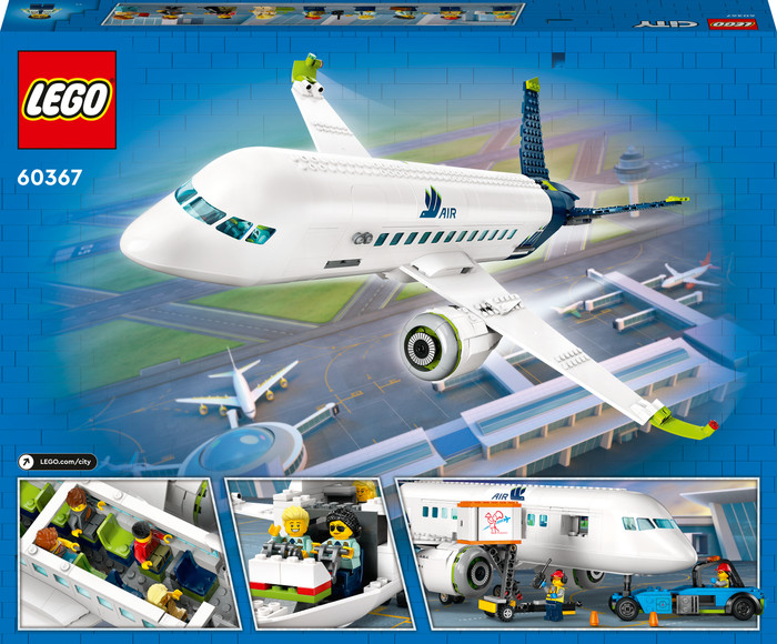 LEGO City Passenger Airplane 60367 packaging
