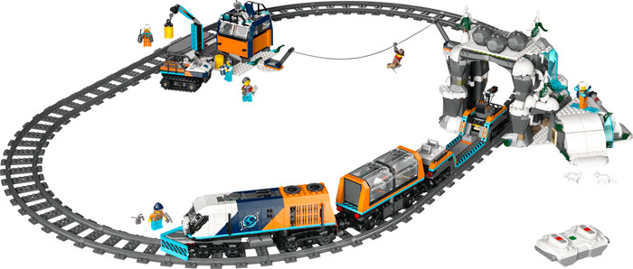 LEGO City Explorers' Arctic Polar Express Train 60470 Main Image