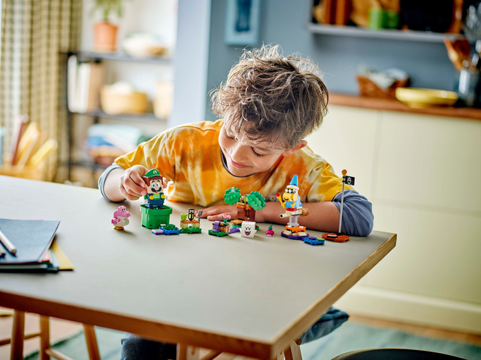 LEGO Super Mario Adventures with Interactive Luigi 71440 product in use