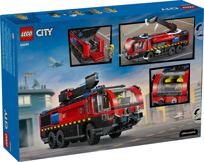 LEGO City Luchthaven Brandweertruck 60499 verpakking