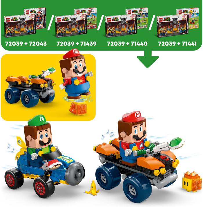 LEGO Super Mario Kart - Château de Bowser 72039 produit à l'usage