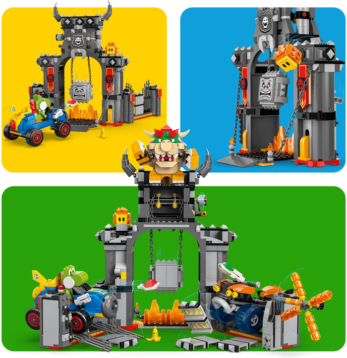 LEGO Super Mario Kart - Château de Bowser 72039 produit à l'usage