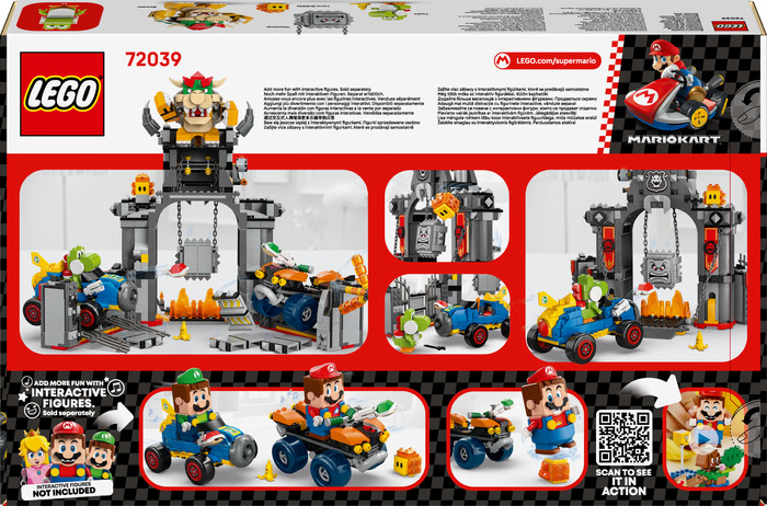 LEGO Super Mario Kart - Château de Bowser 72039 emballage