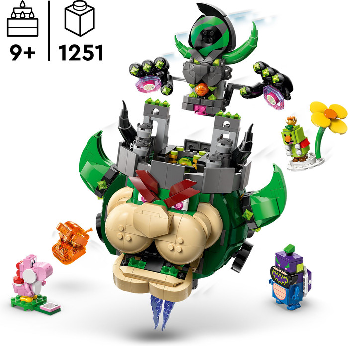 LEGO Super Mario Prince Florian and Castle Bowser 72042 visual supplier