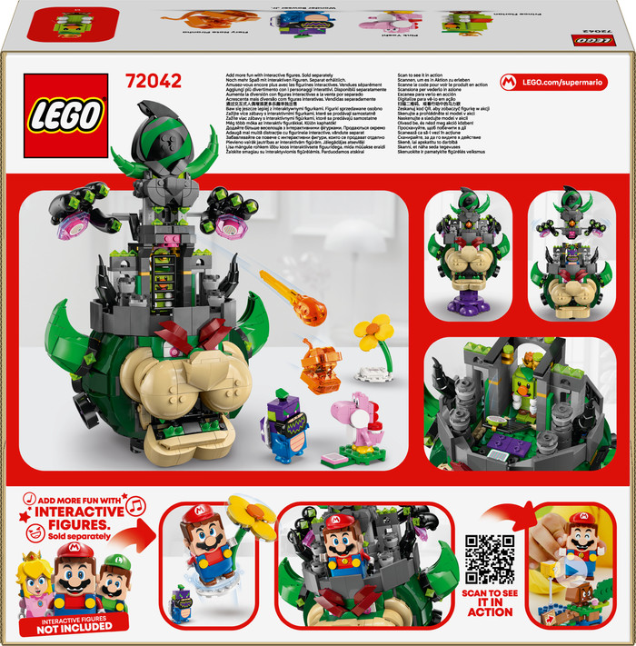LEGO Super Mario Prince Florian and Castle Bowser 72042 packaging