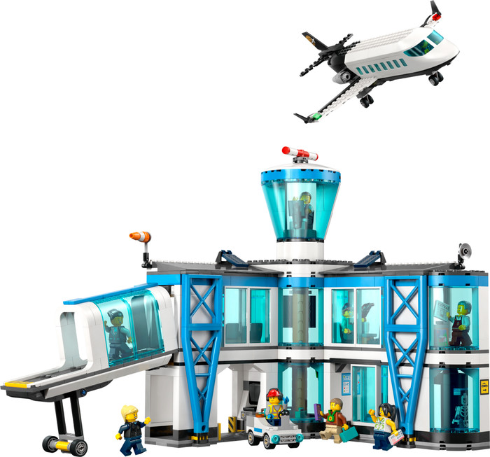LEGO City Airport with Airplane 60502 Main Image