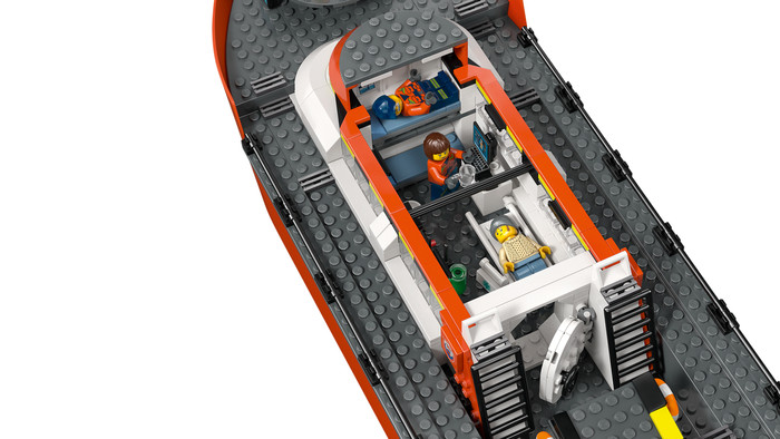 LEGO City Kustwacht Reddingsboot en Helikopter 60504 product in gebruik