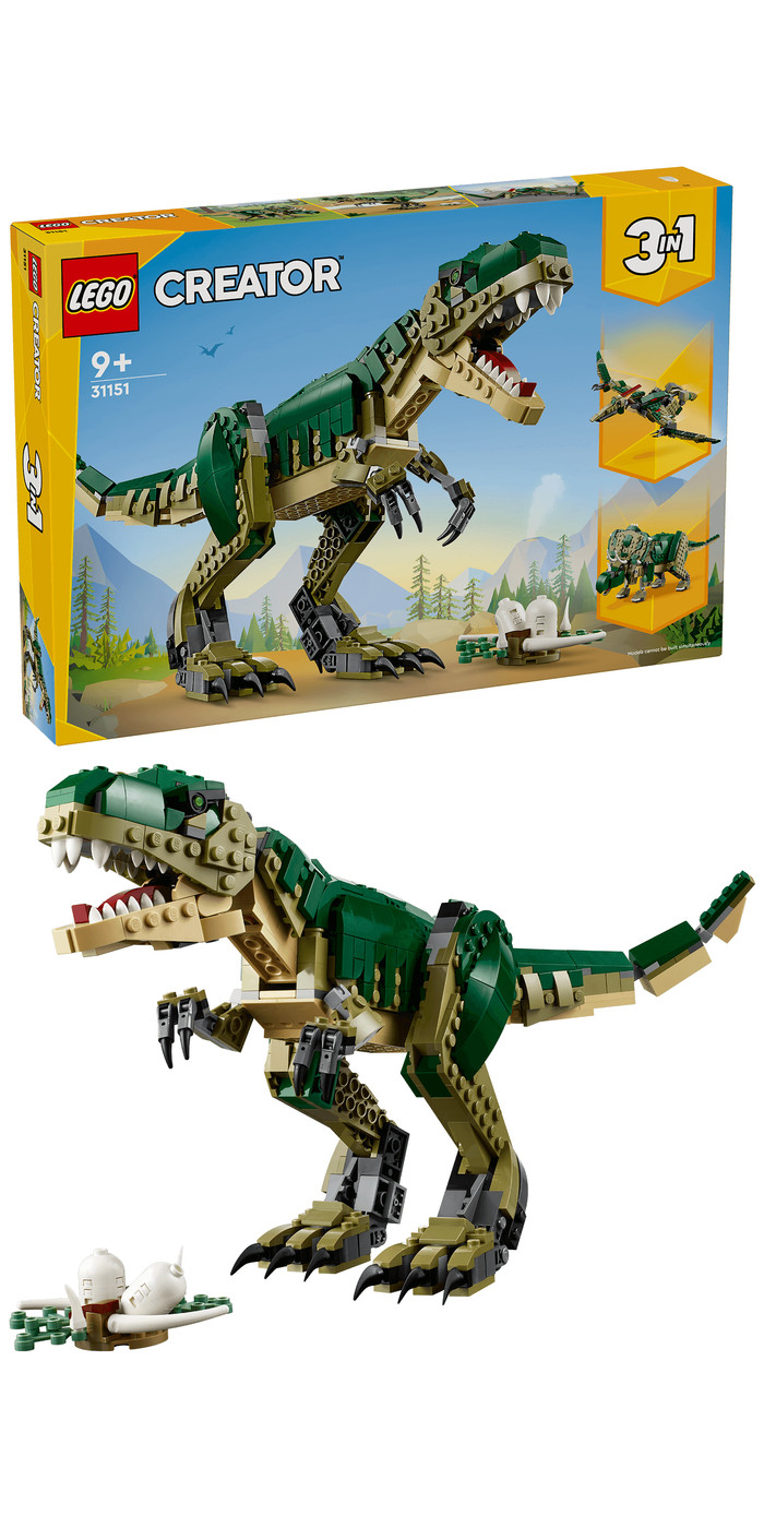 LEGO Creator 3-en-1 - Le T-rex 31151 côté droit