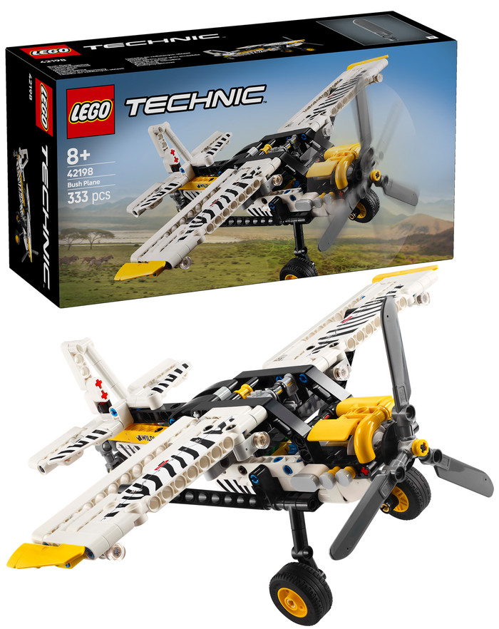 LEGO Technic junglevliegtuig 42198 rechterkant