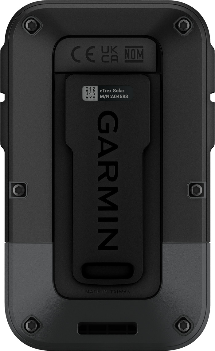 Garmin eTrex Solar achterkant