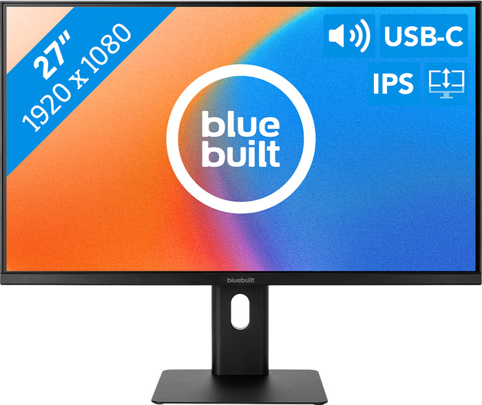 BlueBuilt 27 Pouces Full HD Écran PC avec USB-C Main Image