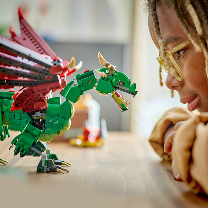 LEGO Creator 3-in-1 Medieval Dragon 31161 product in use
