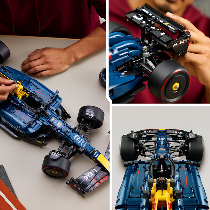 LEGO Technic Oracle Red Bull Racing RB20 F1 Car 42206 product in use
