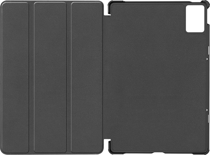 Just in Case Lenovo Idea Tab Plus Tri-Fold Book Case Zwart binnenkant