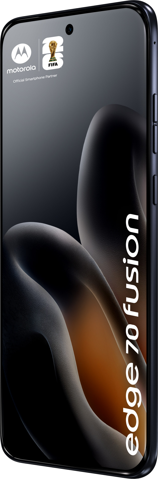 Motorola Edge 70 Fusion 256GB Zwart 5G voorkant