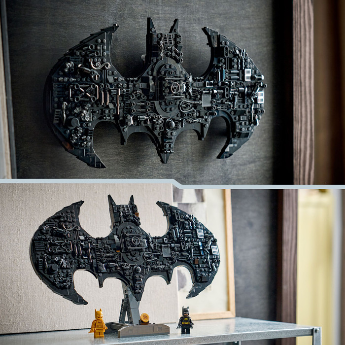 LEGO DC Batman Logo 76330 product in gebruik