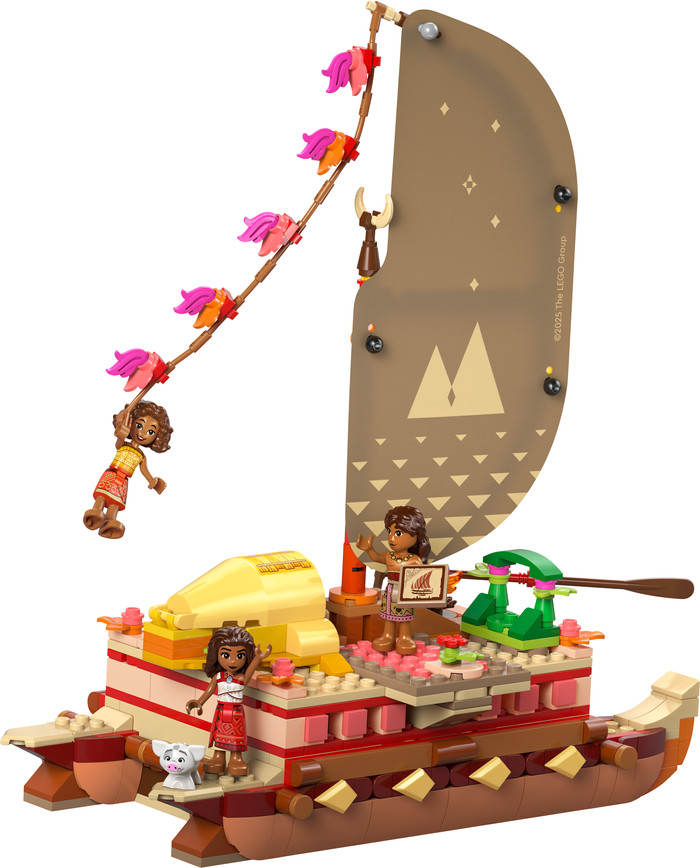 LEGO Disney Princess Vaiana's Adventure Canoe 43270 Main Image