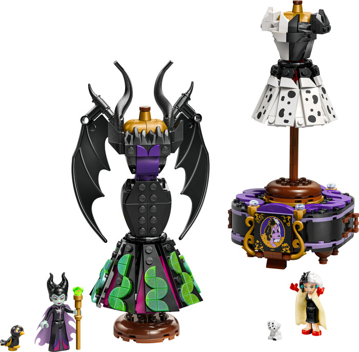 LEGO Disney Maleficent's and Cruella De Vil's Dresses 43262 Main Image