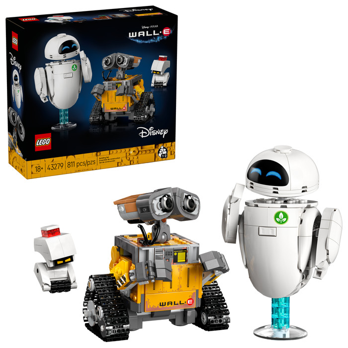 LEGO Disney Wall-E en EVE 43279 rechterkant