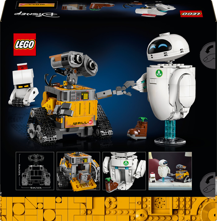 LEGO Disney Wall-E en EVE 43279 verpakking