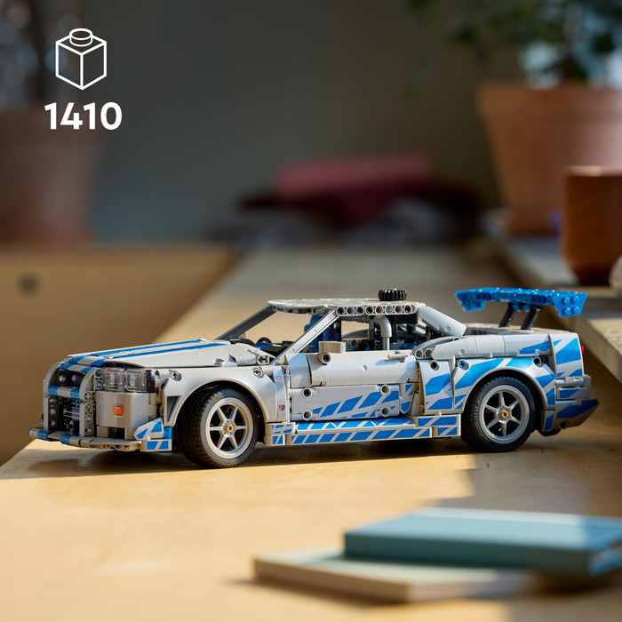 LEGO Technic 2 Fast 2 Furious Nissan Skyline GT-R (R34) Car 42210 visual supplier