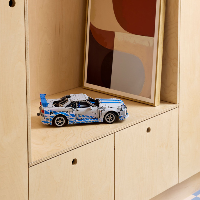 LEGO Technic 2 Fast 2 Furious Nissan Skyline GT-R (R34) Car 42210 product in use