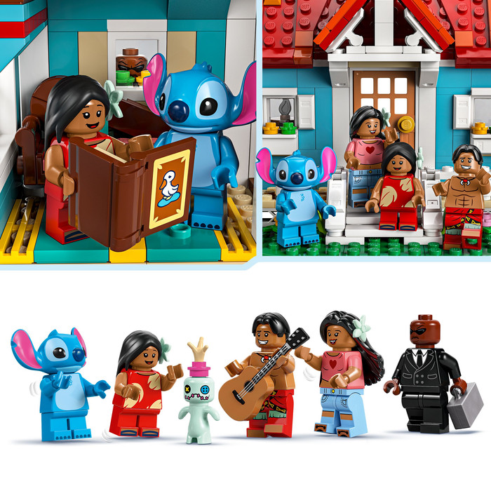 LEGO Disney - La Maison sur la Plage de Lilo et Stitch 43268 produit à l'usage