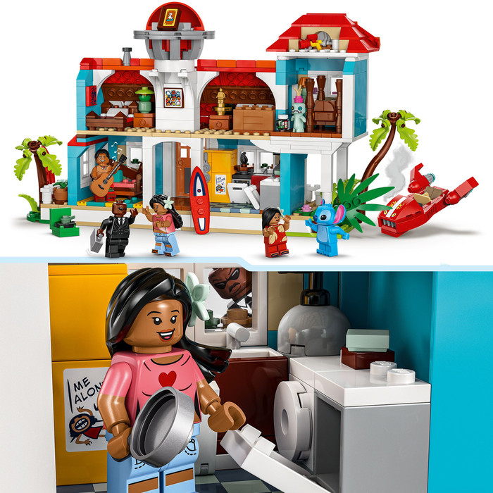 LEGO Disney - La Maison sur la Plage de Lilo et Stitch 43268 produit à l'usage