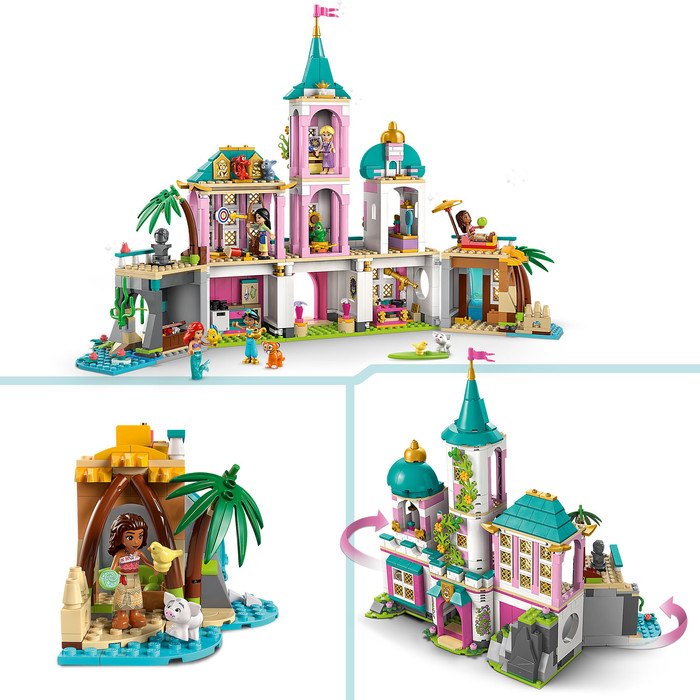 LEGO Disney - Le Château des Princesses et les Animaux Royaux 43267 produit à l'usage