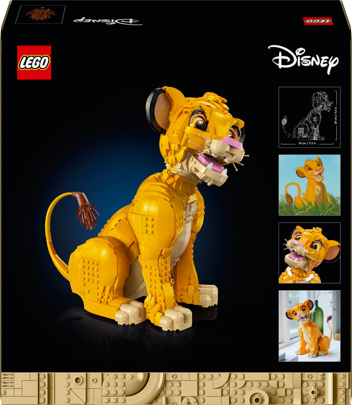 LEGO Disney Young Simba the Lion King 43247 packaging