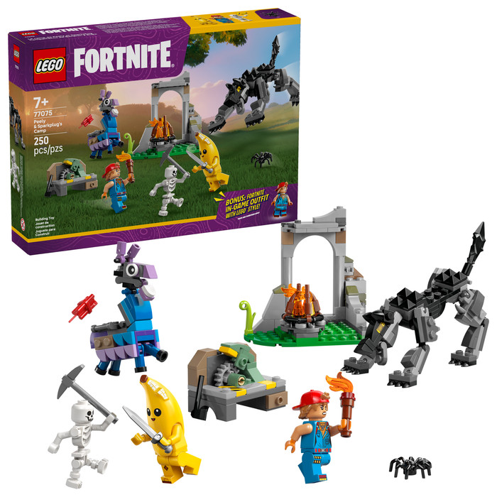 LEGO Fortnite - Le Camp de Banane et Mécano 77075 côté droit