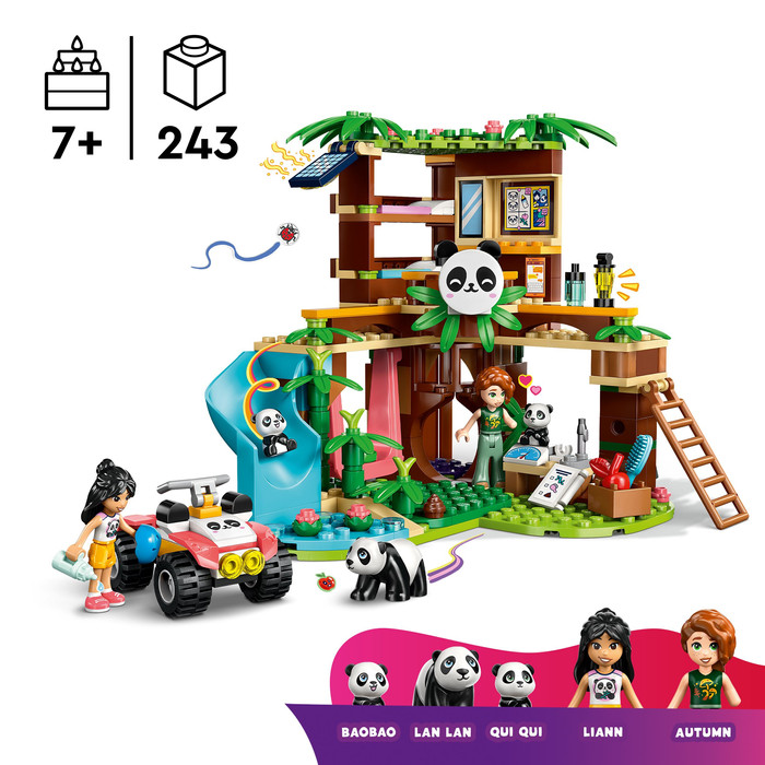 LEGO Friends - Le Sanctuaire des Pandas 42648 produit à l'usage