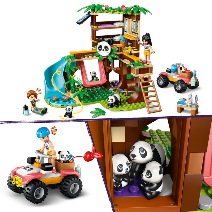 LEGO Friends - Le Sanctuaire des Pandas 42648 produit à l'usage